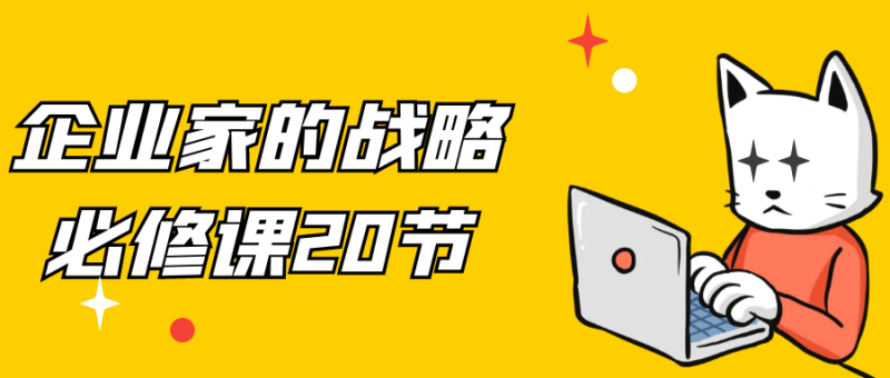 企业家的战略必修课20节-创码者资源网