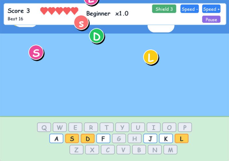 小孩键盘熟练字母大冒险V1.0-创码者资源网